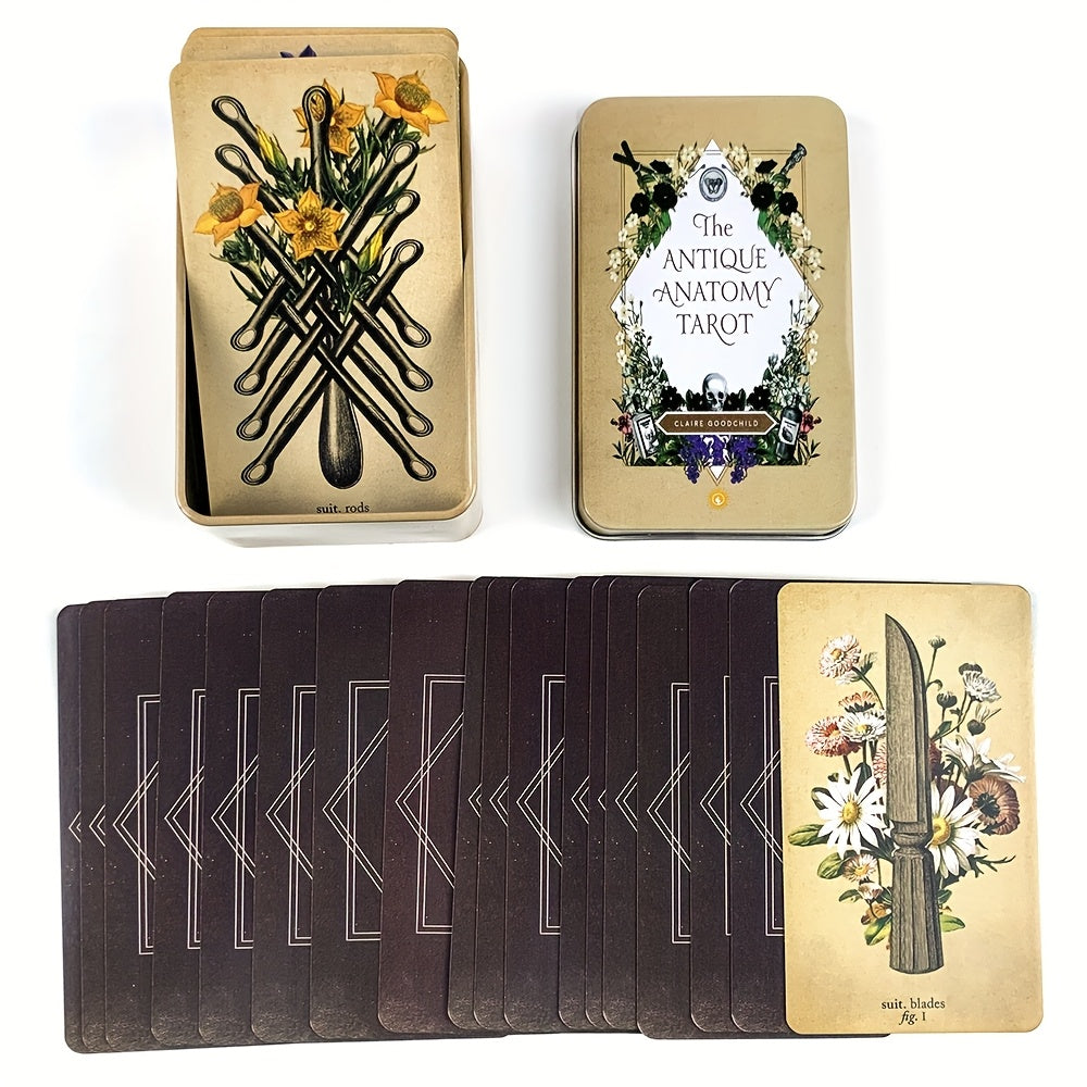 Tarotkort – Classic Anatomy - förgyllda sidor