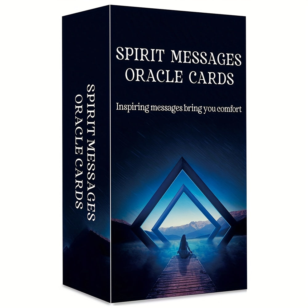 Spirit Message Oracle – 54 kort för klarhet och vägledning | 12 x 7 cm