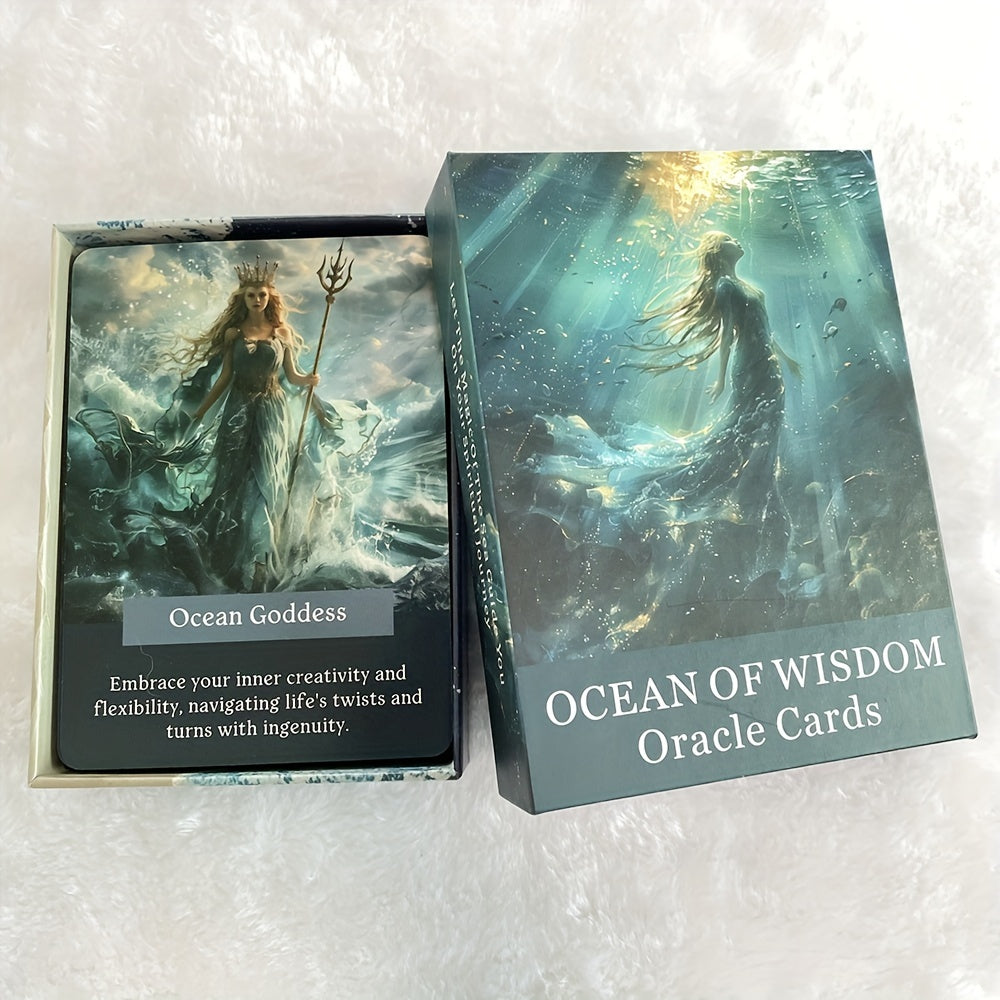 Ocean of Wisdom Oracle Cards – tarotkort med havets djupa visdom som inspiration