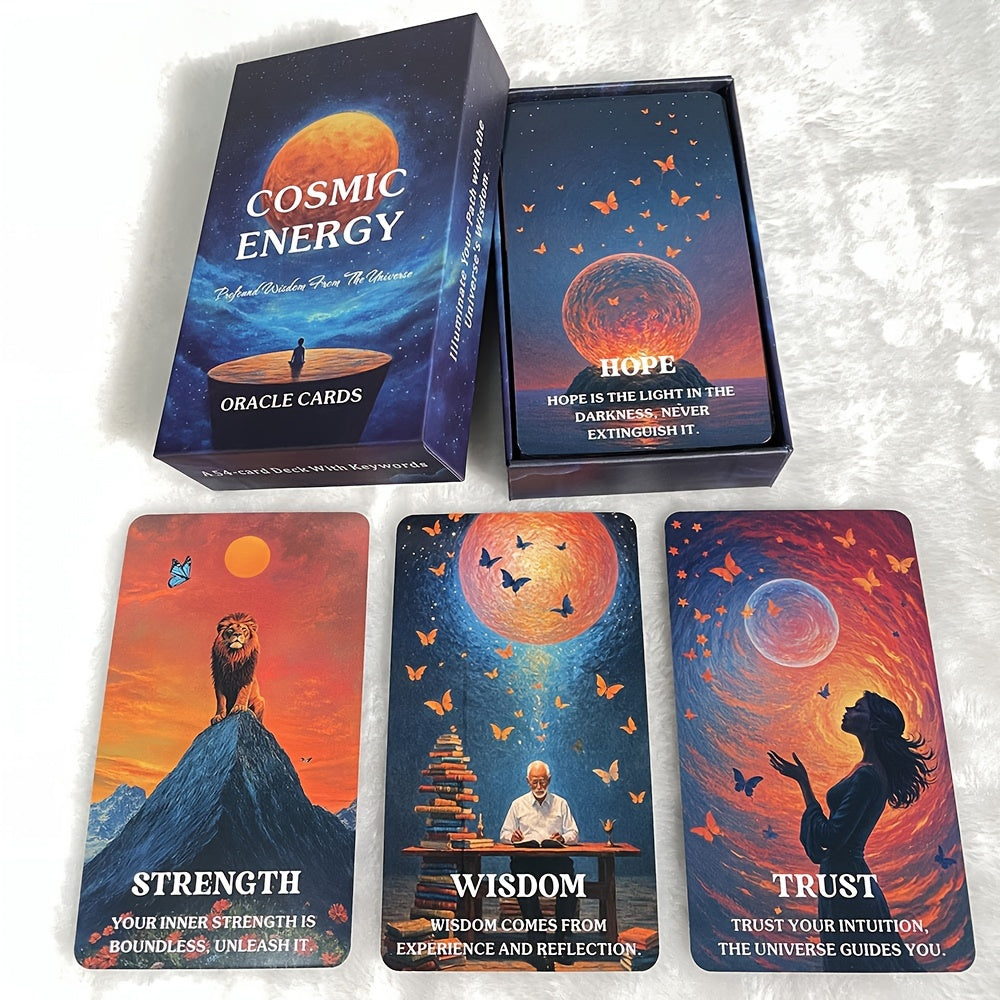 Cosmic Energy Oracle – andlig visdom och vägledning | 12 x 7 cm