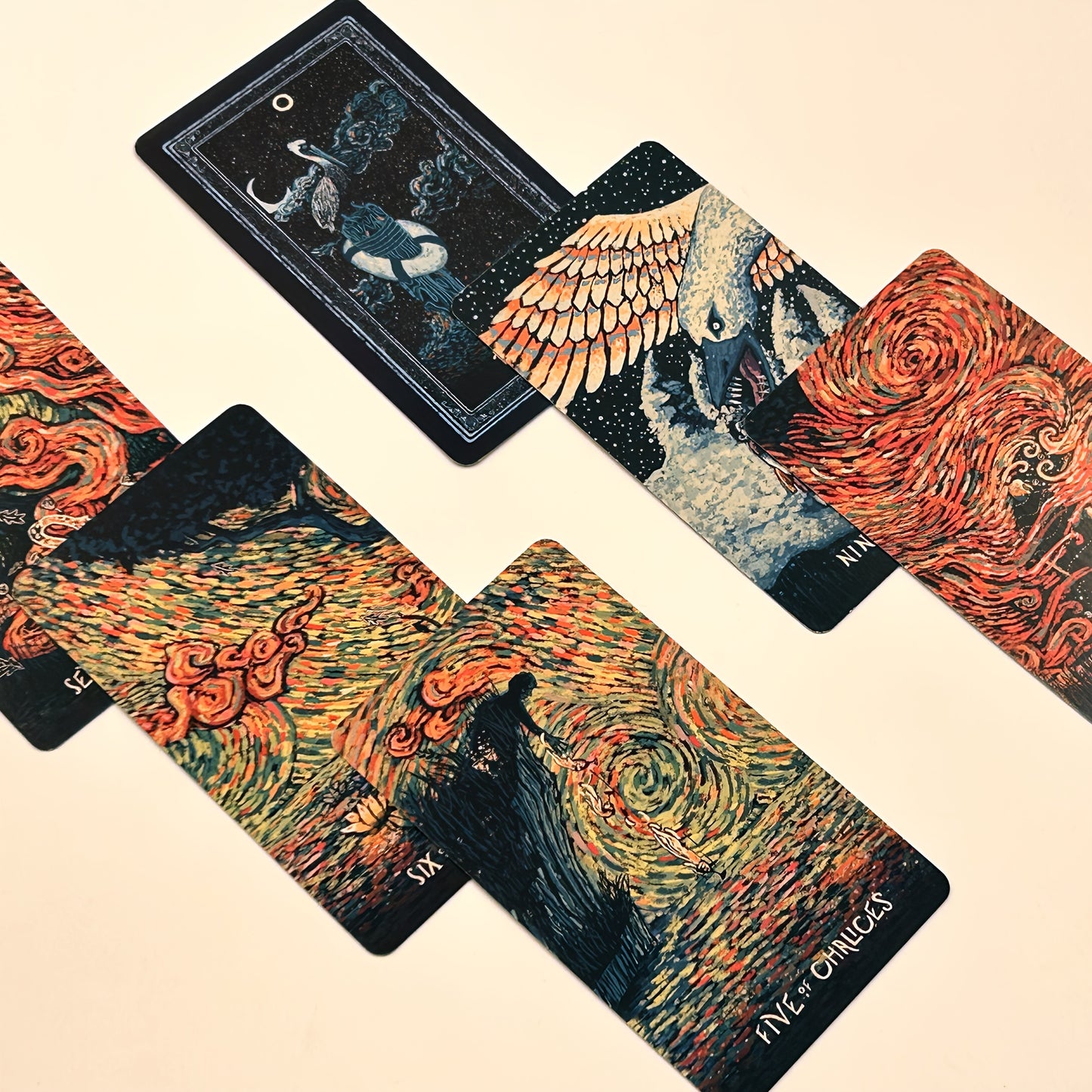 Prisma Visions Tarot – 78 konstnärliga kort för intuitiv läsning
