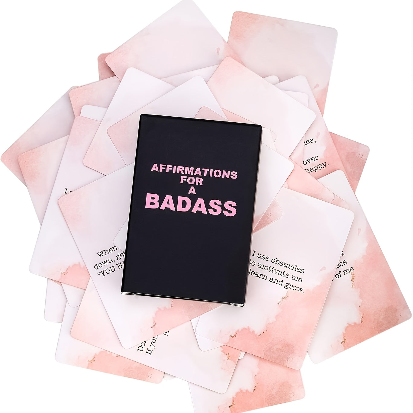 Badass Affirmation Cards – Daglig motivation för dig med attityd