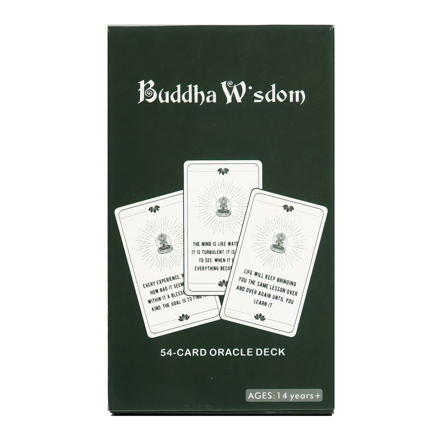Buddha Wisdom – Orakelkort för insikt och andlig reflektion