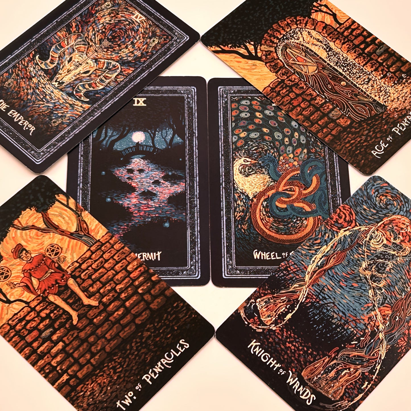Prisma Visions Tarot – 78 konstnärliga kort för intuitiv läsning