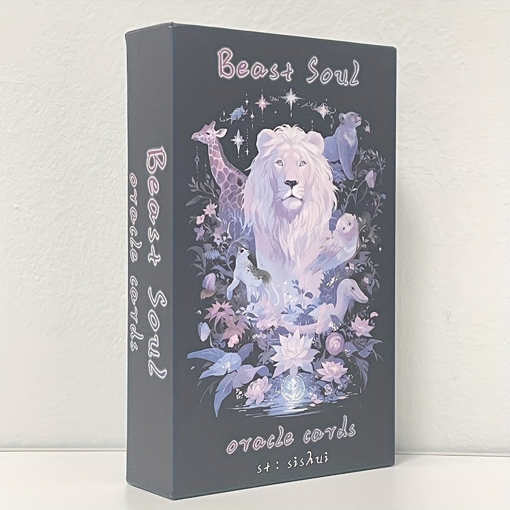 Beast Soul Divination Cards – djuren och skogens magiska värld | 12 x 7 cm