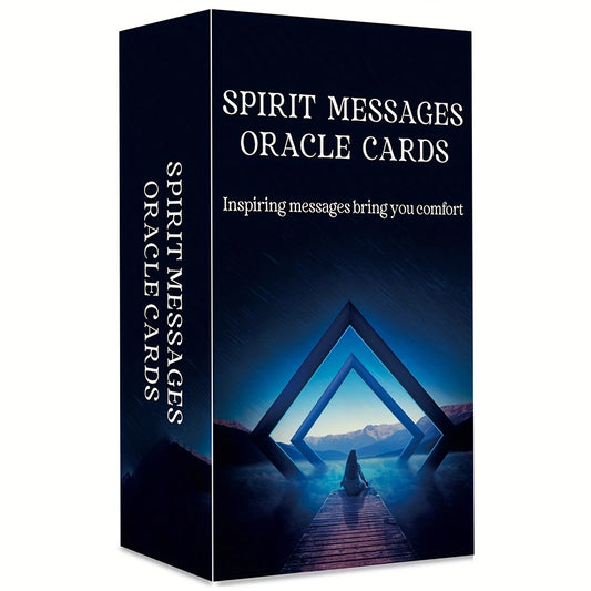 Spirit Message Oracle – 54 kort för klarhet och vägledning | 12 x 7 cm