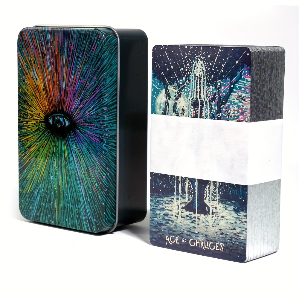 Prism Visions Tarot – Färgstark och mystisk tarotlek med stjärnglans