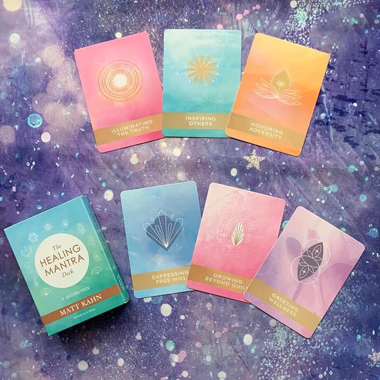 Healing Mantra – Orakelkort för inspiration och andlig vägledning