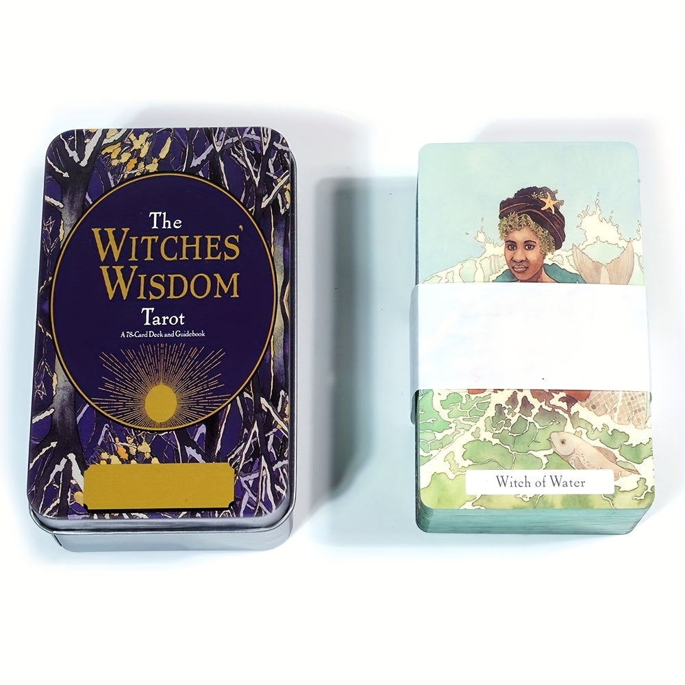 The Witches' Wisdom Tarot –  en djupdykning i häxans uråldriga visdom| 11 x 7 cm