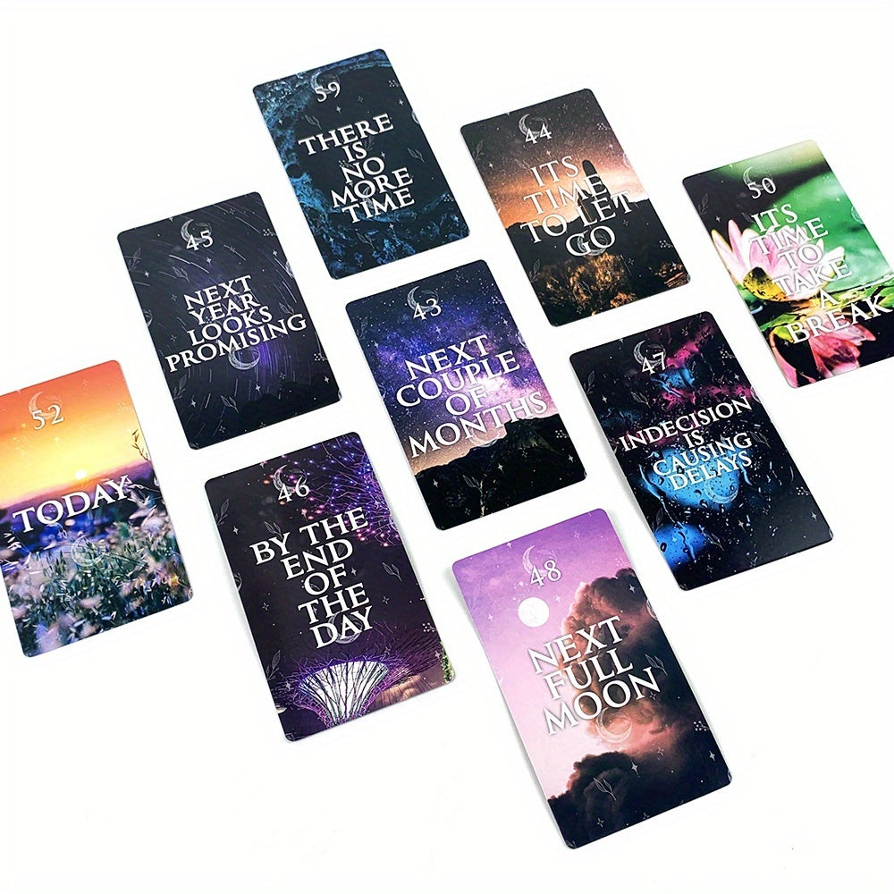 Mysterious Moon Tarot – Orakelkort med månens mystik och stjärnornas visdom | 10 x 6,2 cm