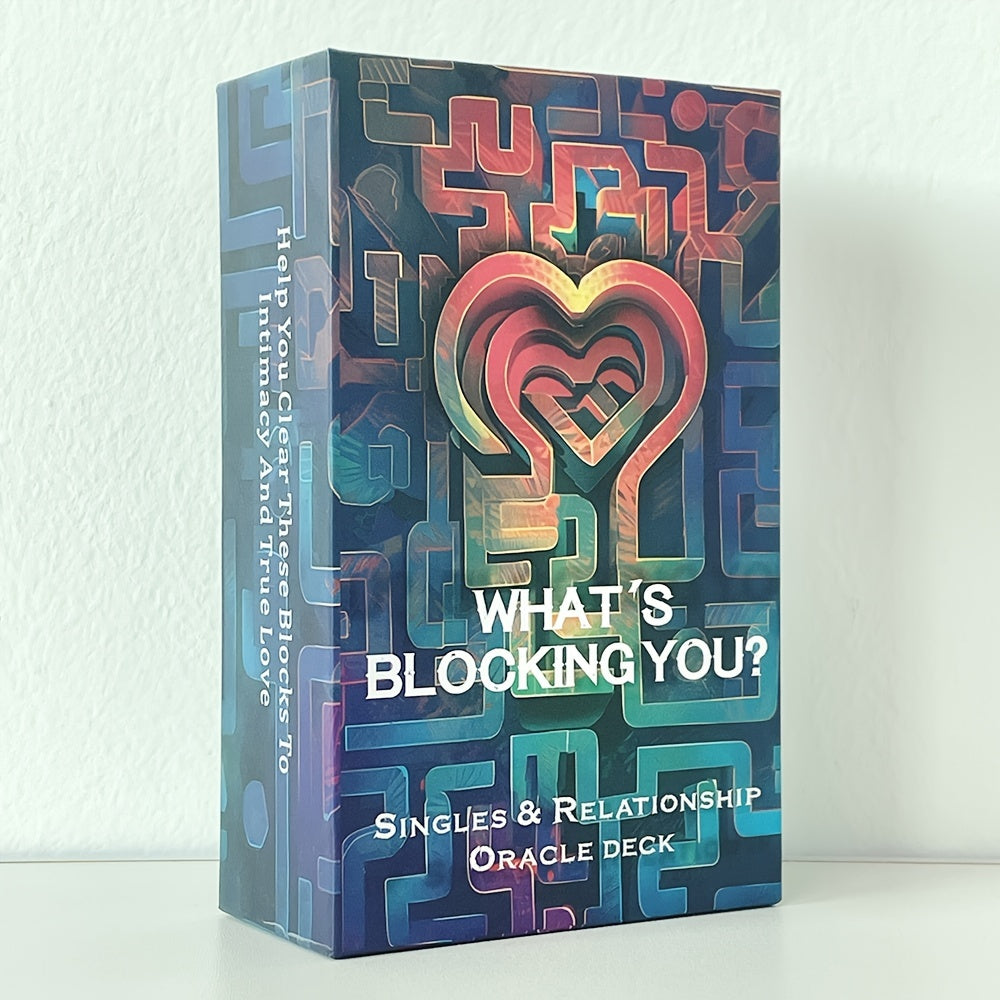 What’s Blocking You? – Orakelkort för självinsikt och frigörelse | 12 x 7