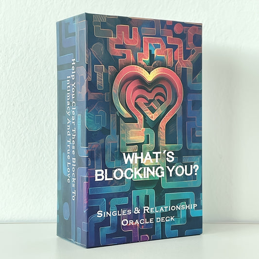 What’s Blocking You? – Orakelkort för självinsikt och frigörelse | 12 x 7