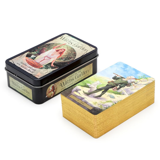 Secret Sanctuary – Enchanting Witch's Garden Tarot | 11,7 x 6,4 cm