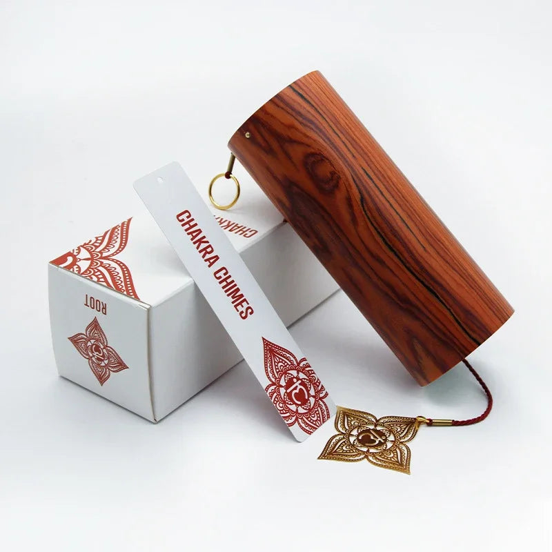Chakra wind chimes for sound healing, meditation and yoga