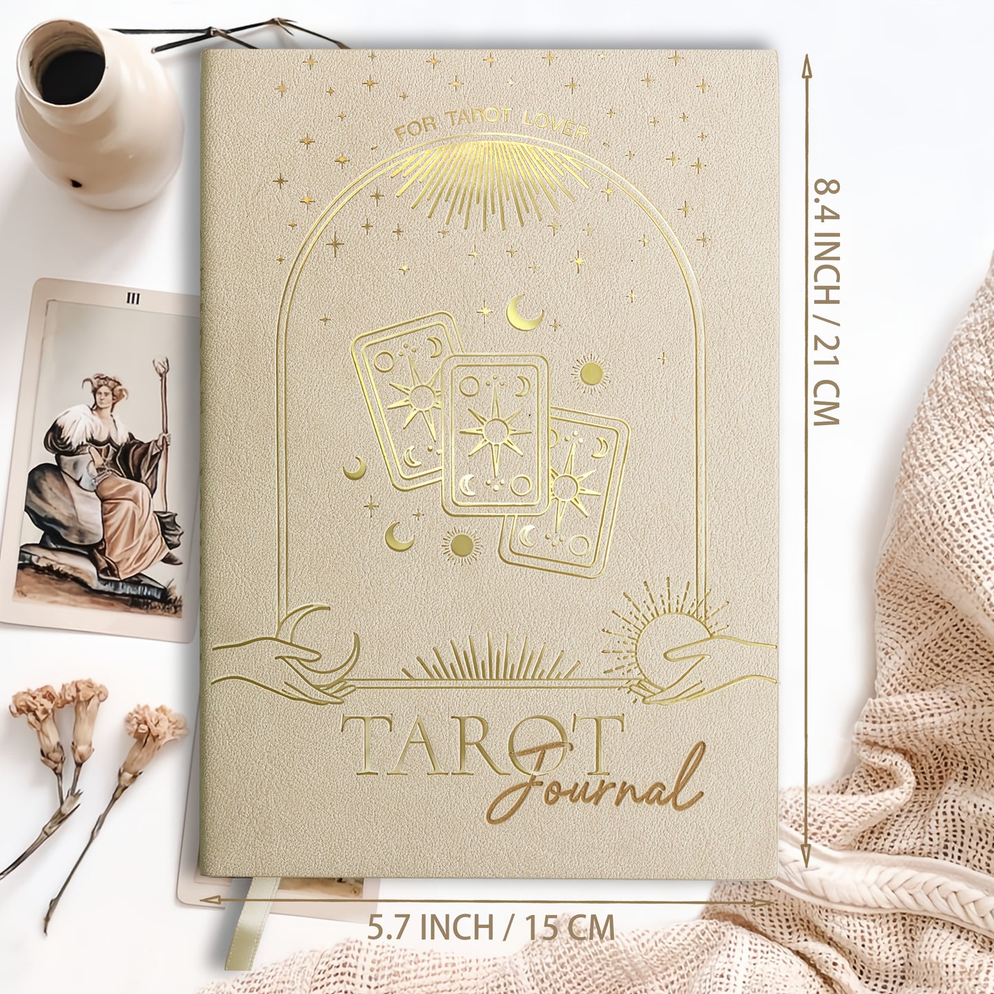 Tarotjournal för nybörjare – 30-dagars guide för daglig tarotpraktik