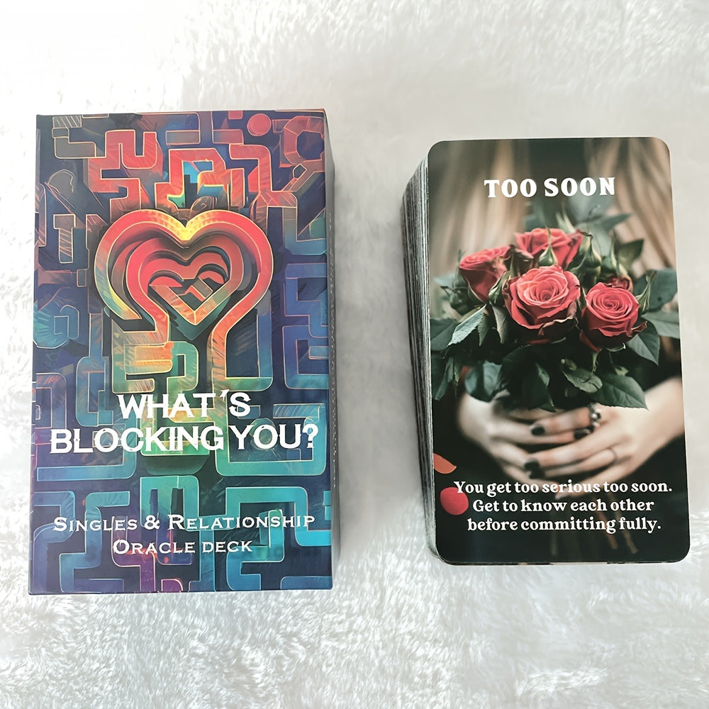 What’s Blocking You? – Orakelkort för självinsikt och frigörelse | 12 x 7
