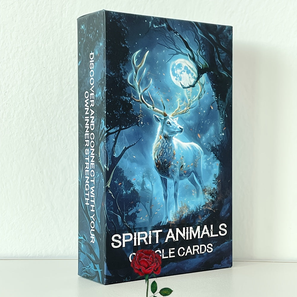 Spirit Animal Oracle Cards – en resa genom djurrikets visdom | 12 x 7 cm