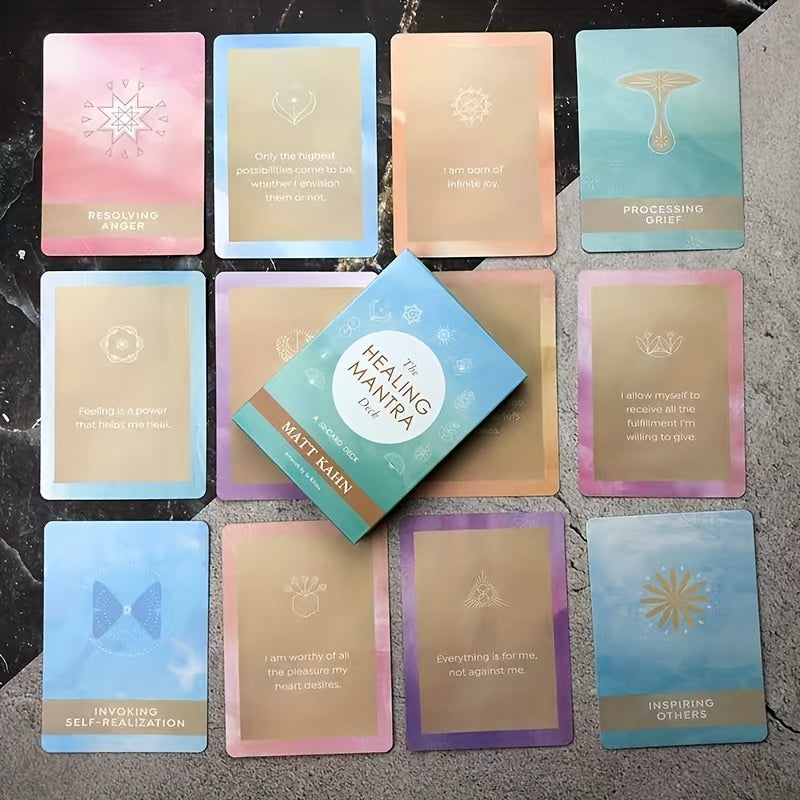Healing Mantra – Orakelkort för inspiration och andlig vägledning