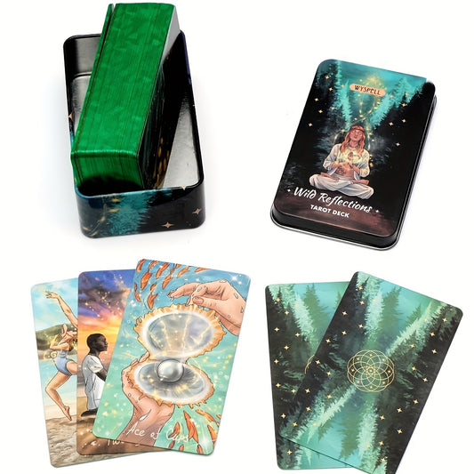 Wild Reflections Tarot – Naturinspirerad tarotlek | 11 x 7 cm
