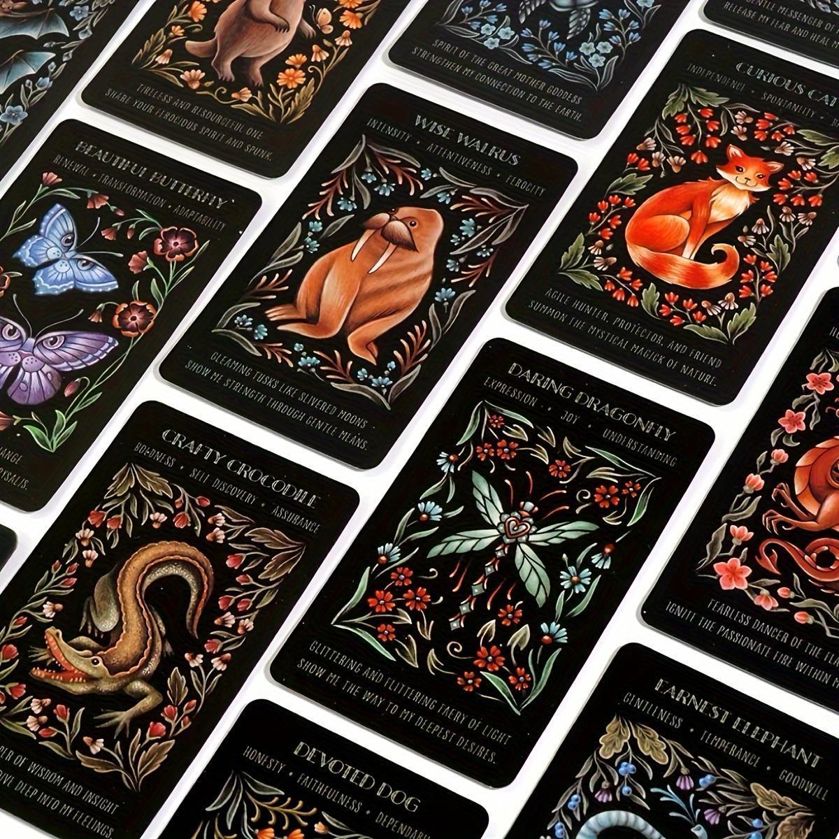 Wild Whiskers Spirit Animal Tarot – Liten och kraftfull tarotlek att ta med överallt
