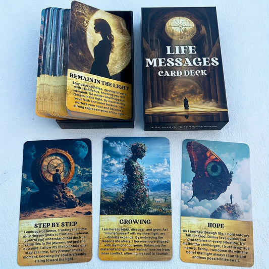 Life Messages Oracle Cards – för klarhet, inspiration och andlig vägledning