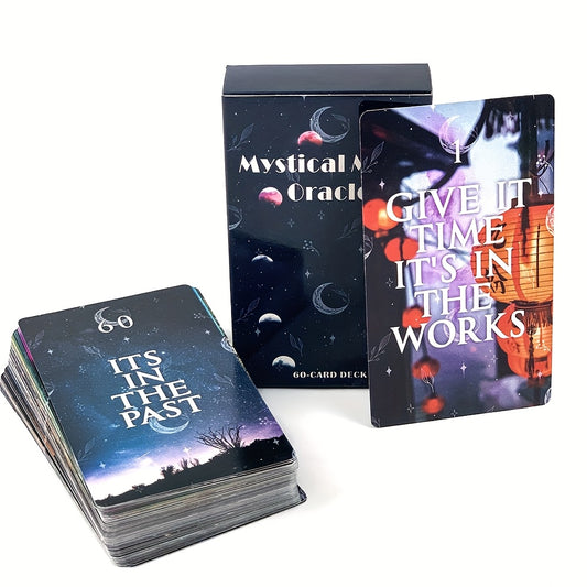 Mysterious Moon Tarot – Orakelkort med månens mystik och stjärnornas visdom | 10 x 6,2 cm